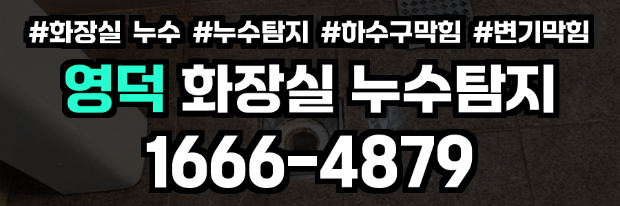 영덕군 화장실 누수