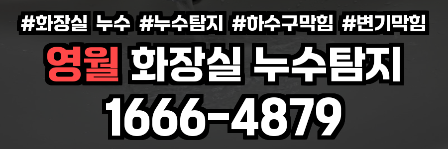 영월군 화장실 누수