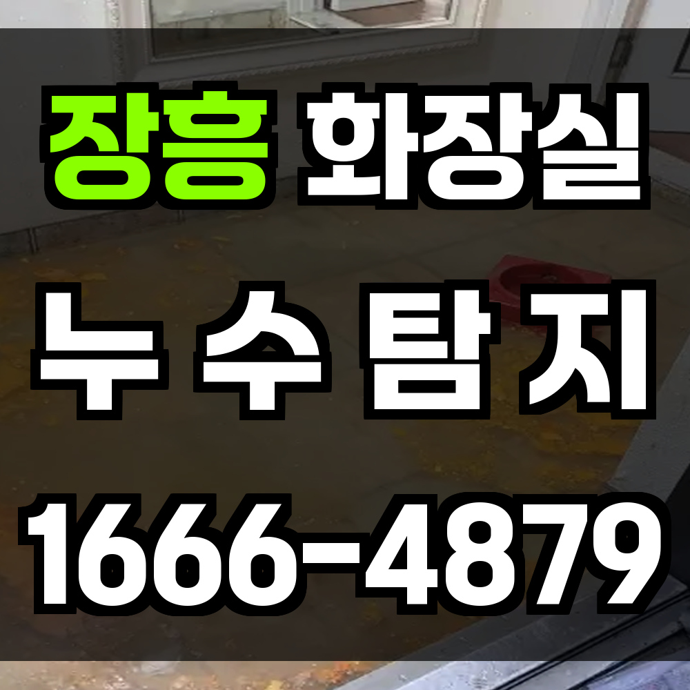 장흥 화장실 누수