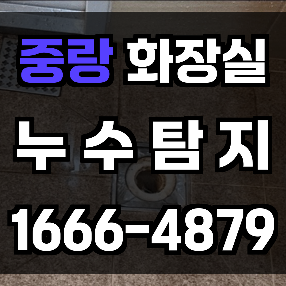 중랑구 화장실 누수