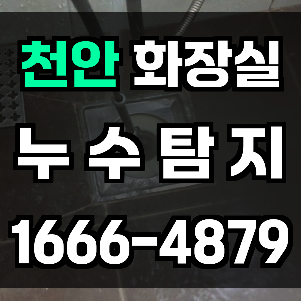 천안 화장실 누수