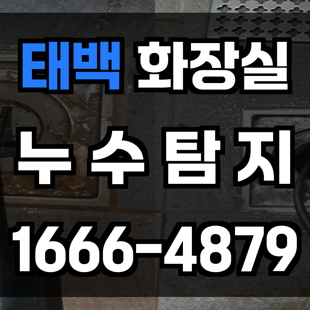 태백 화장실 누수