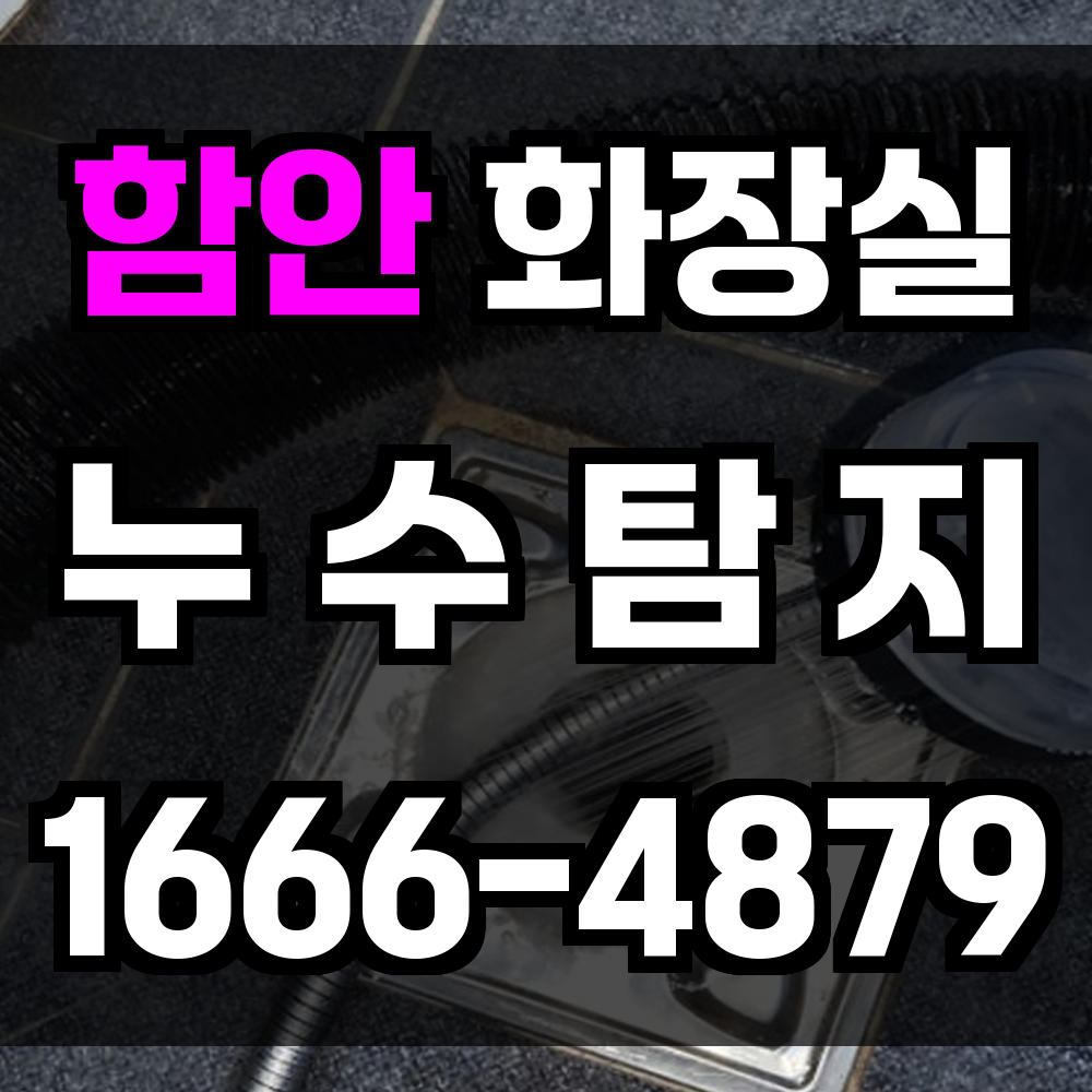 함안 화장실 누수