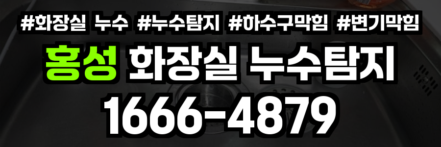 홍성 화장실 누수