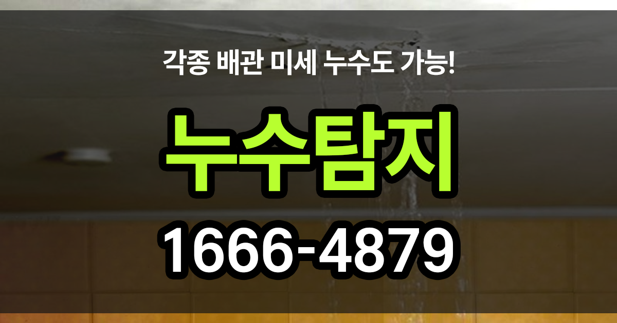 누수탐지