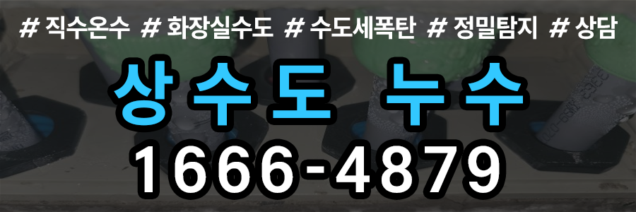 수도누수 비용