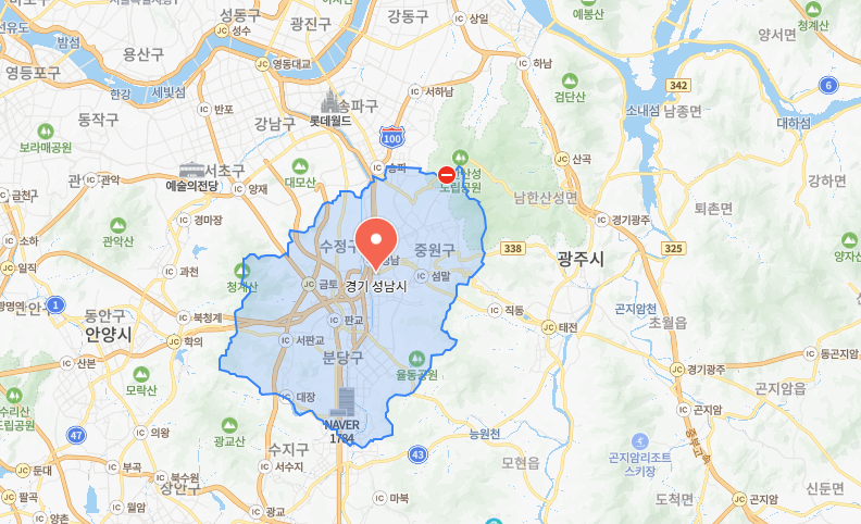 성남 대리운전 지역