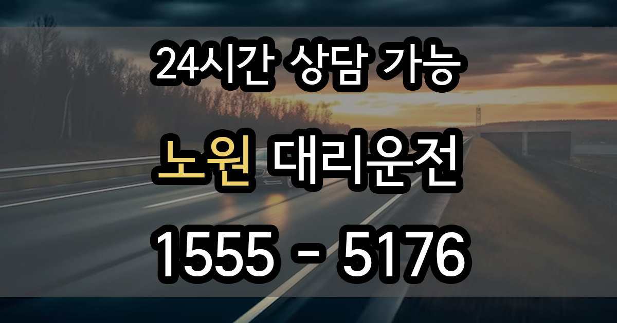 노원 대리운전