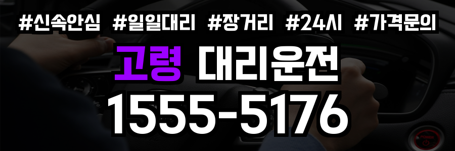 고령 대리운전