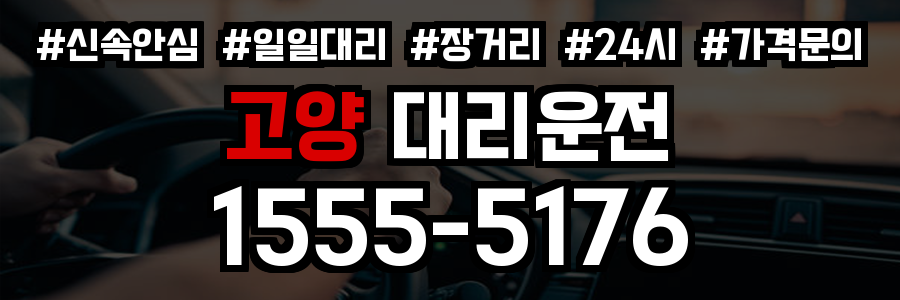 고양 대리운전