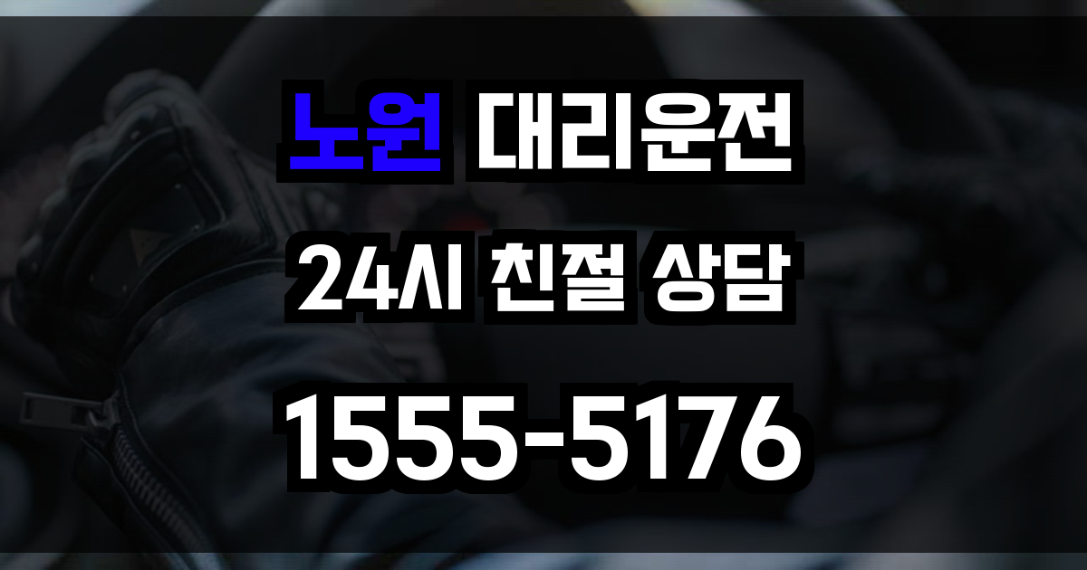 노원구 대리운전