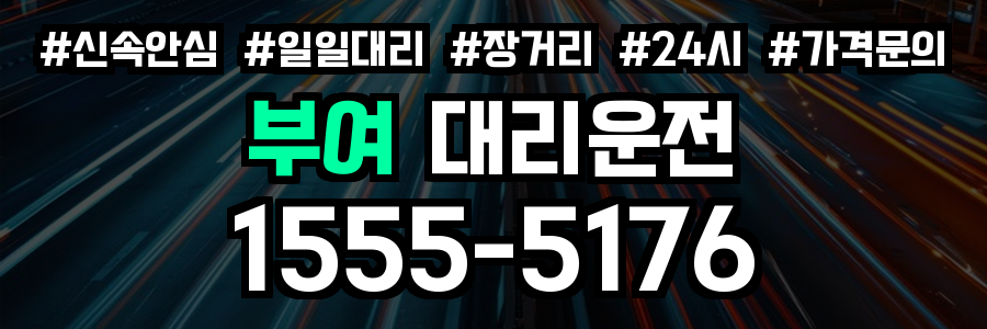 부여 대리운전