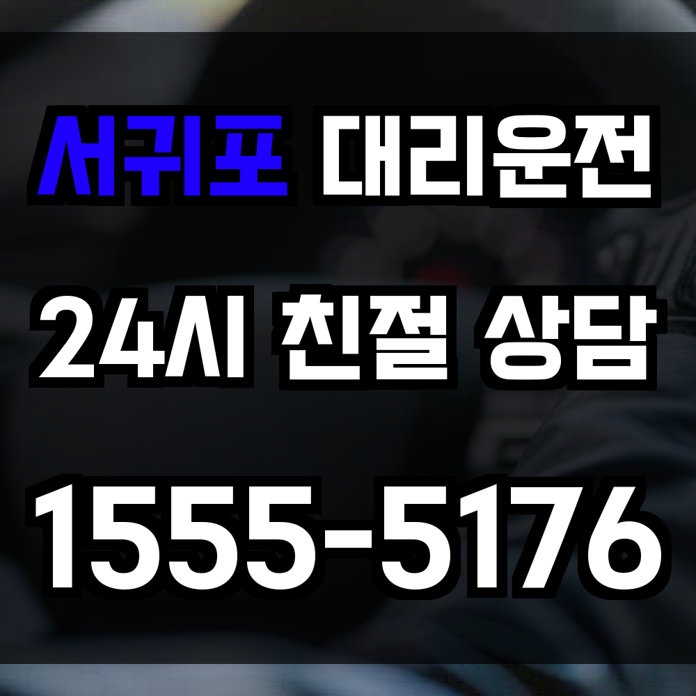 서귀포 대리운전