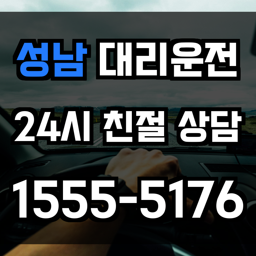 성남 대리운전