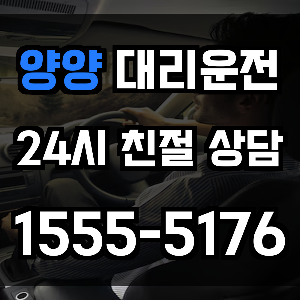 양양 대리운전