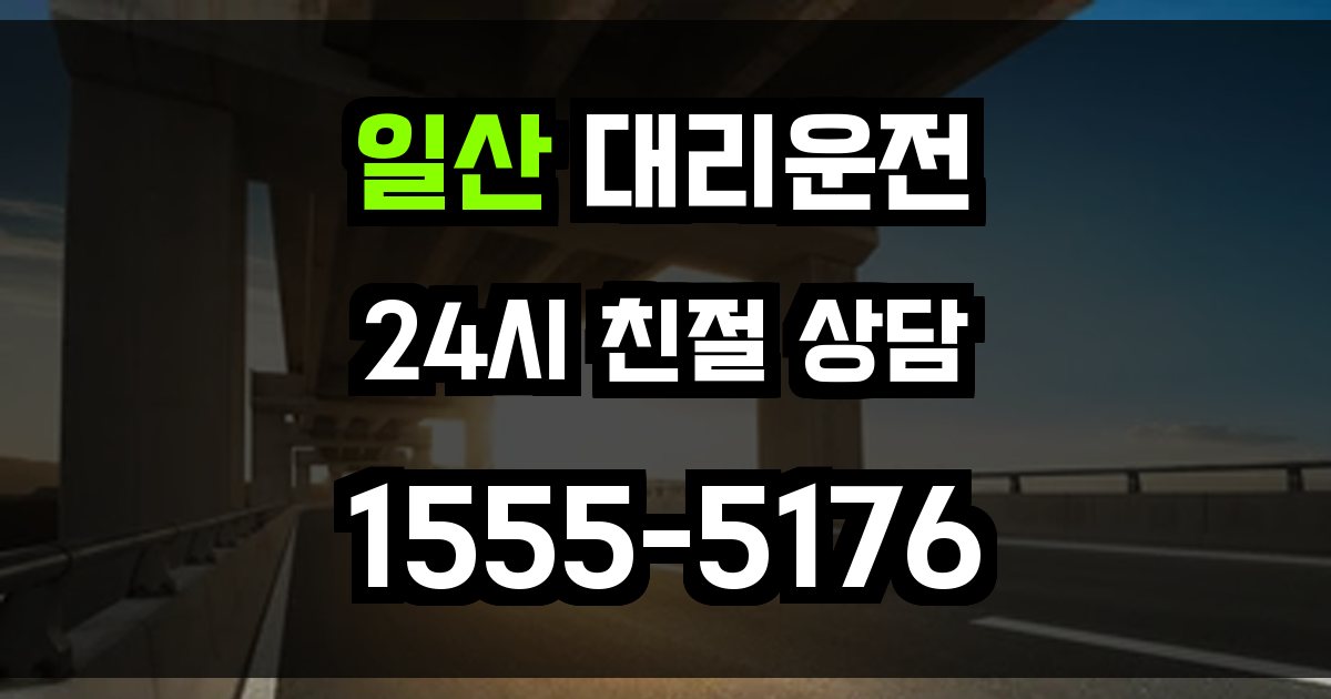 일산 대리운전
