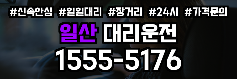 일산 대리운전