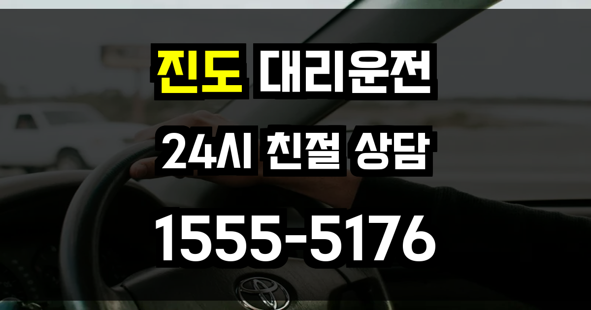 진도 대리운전
