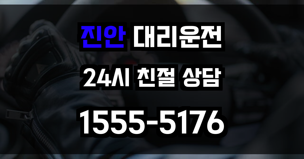 진안 대리운전