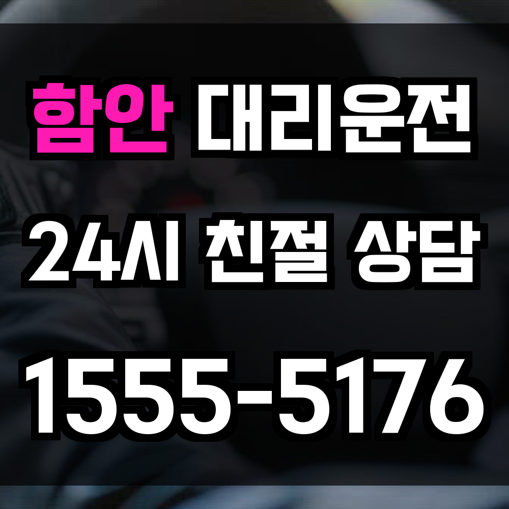 함안 대리운전