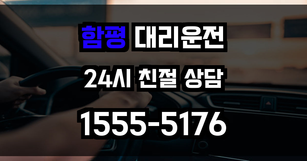함평 대리운전