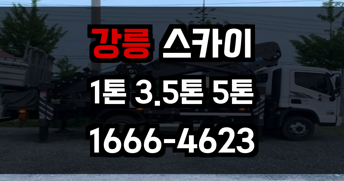 강릉 스카이차