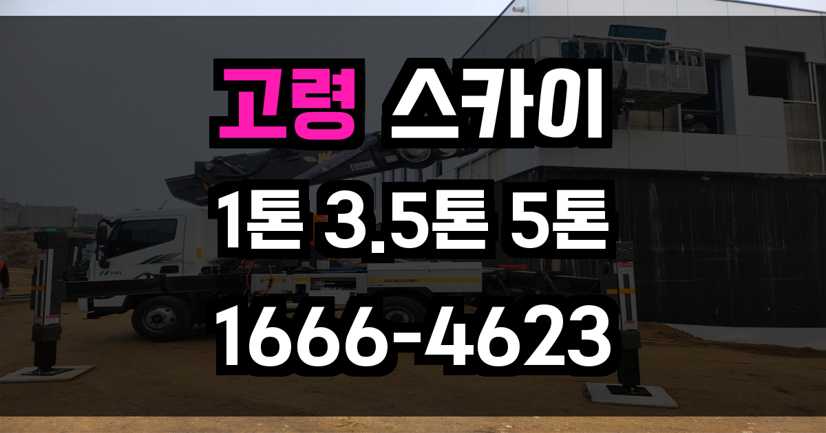고령 스카이차