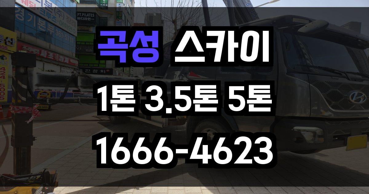 곡성 스카이차