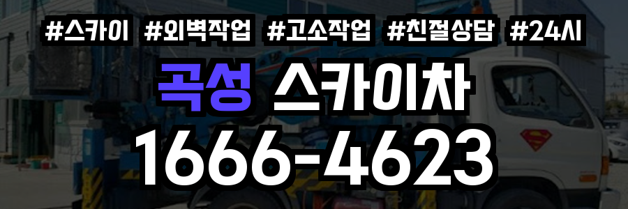 곡성 스카이차