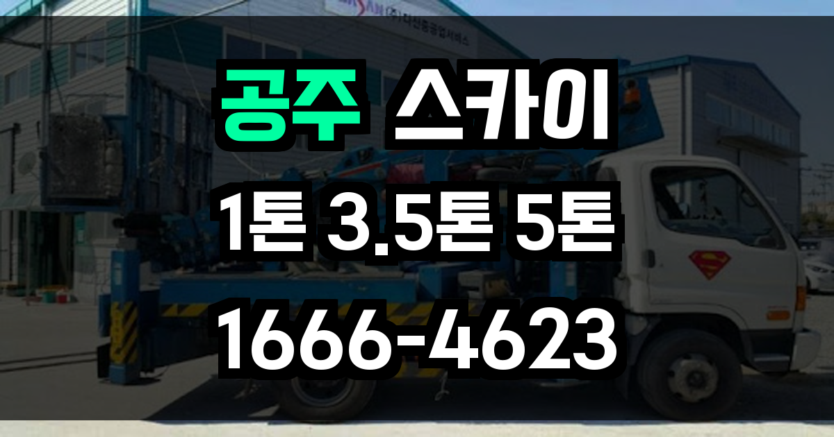 공주 스카이차
