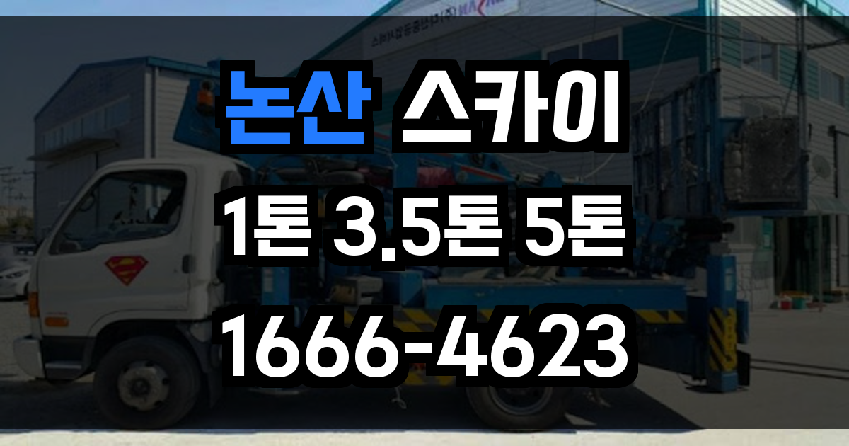 논산 스카이차