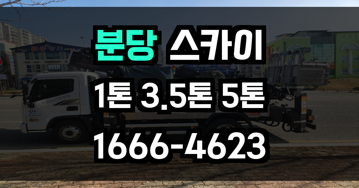 분당 스카이차