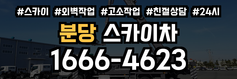 분당 스카이차