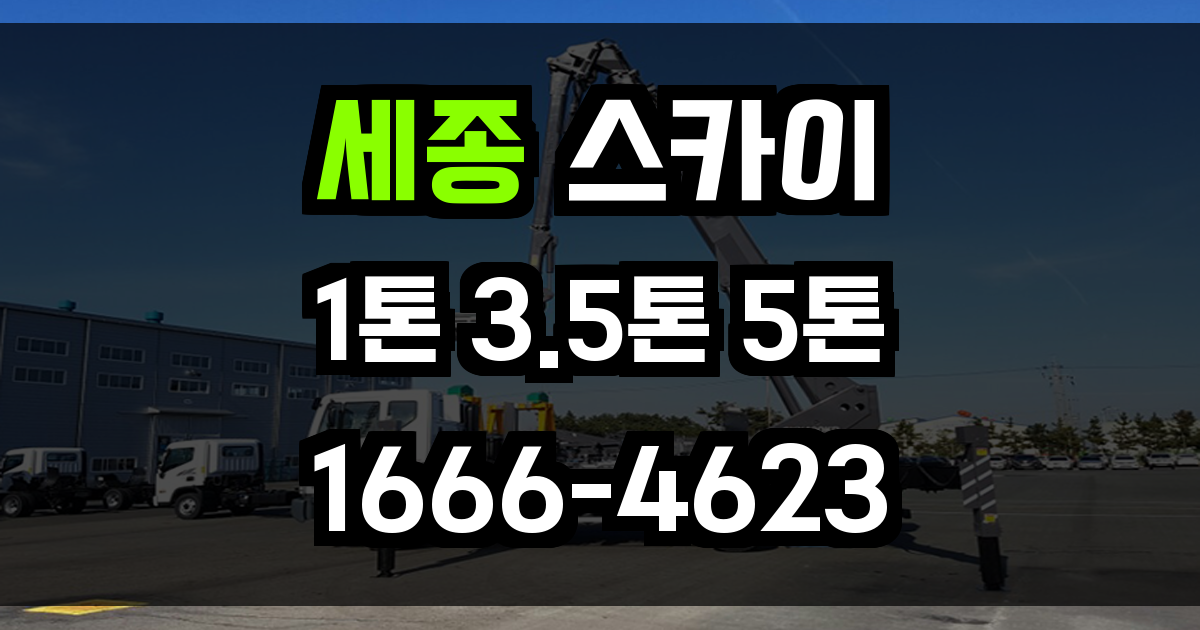 세종 스카이차