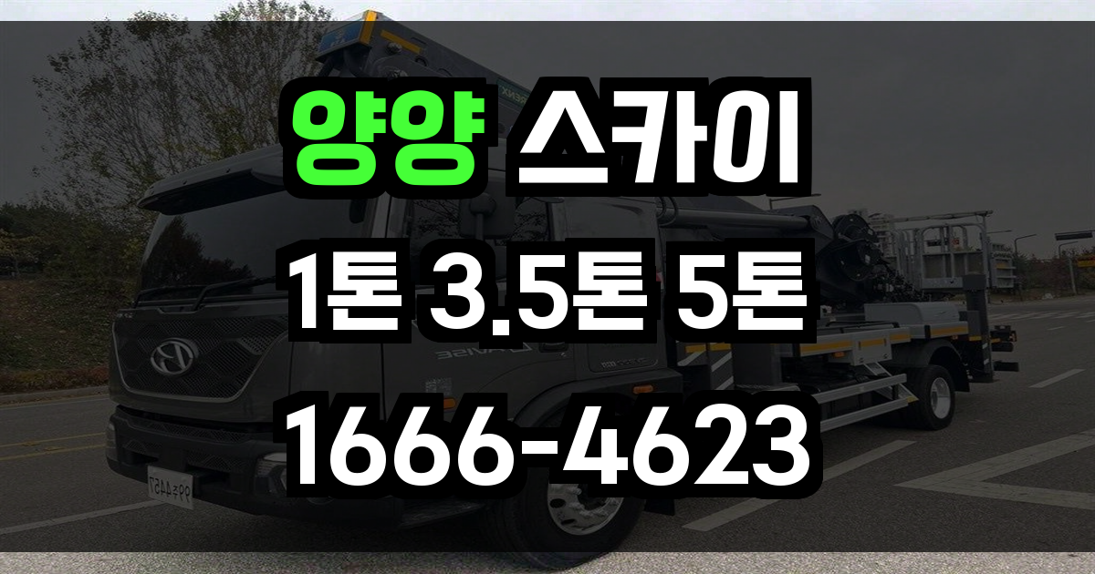 양양 스카이차