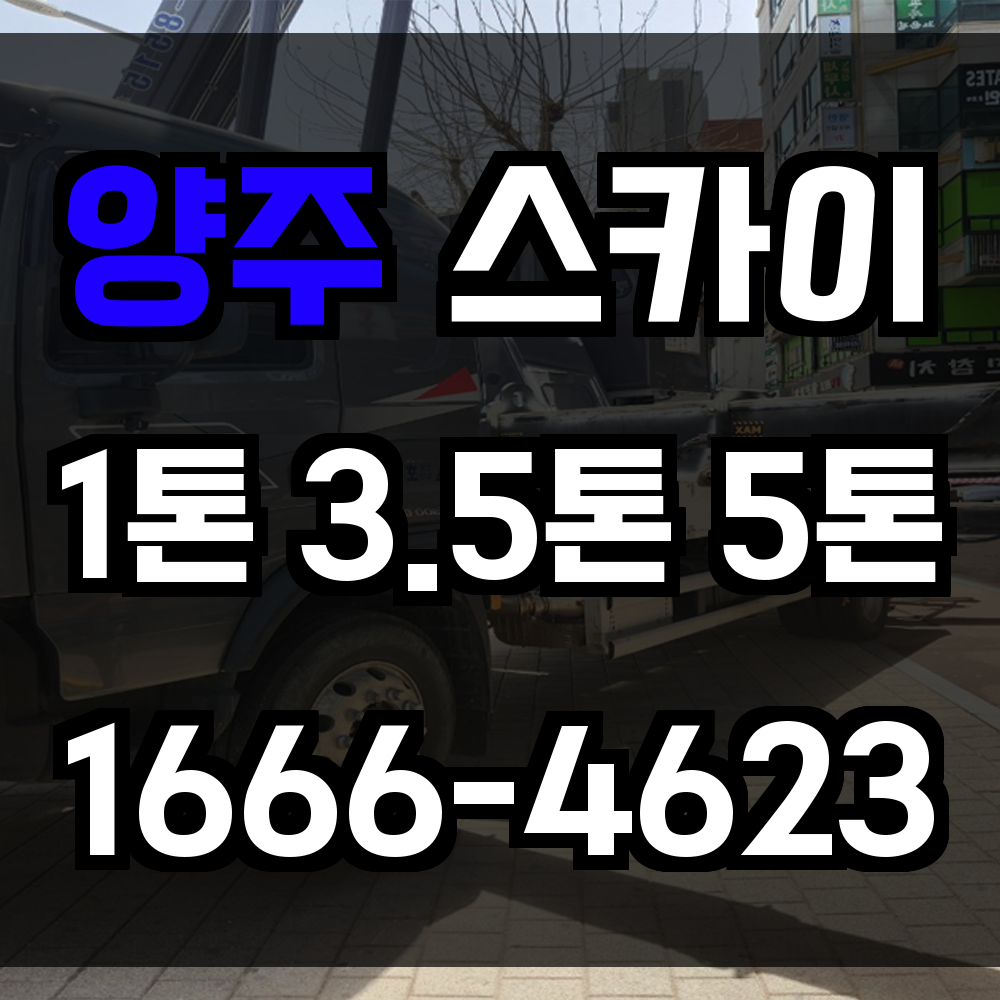 양주 스카이차