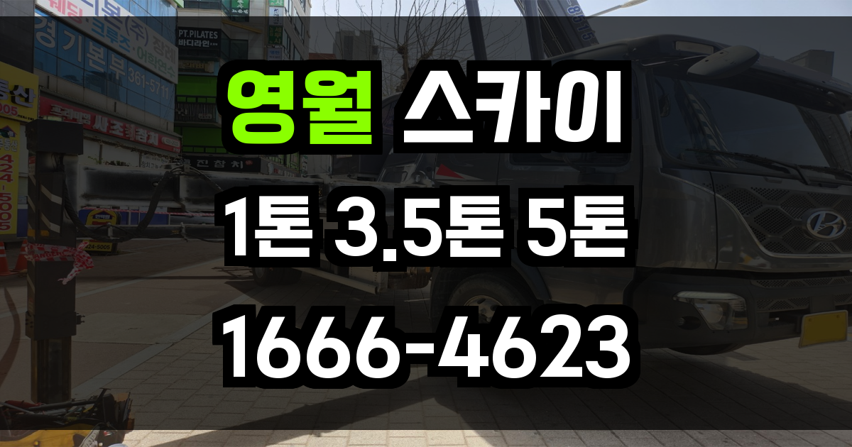 영월 스카이차