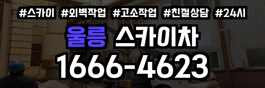 울릉 스카이차