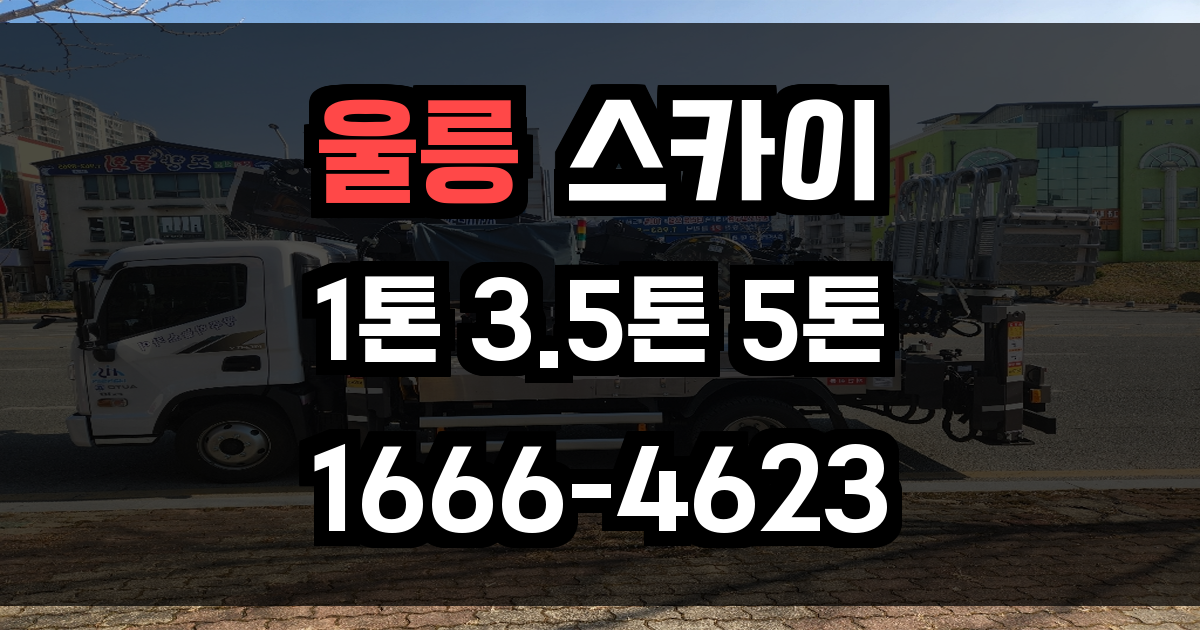 울릉 스카이차