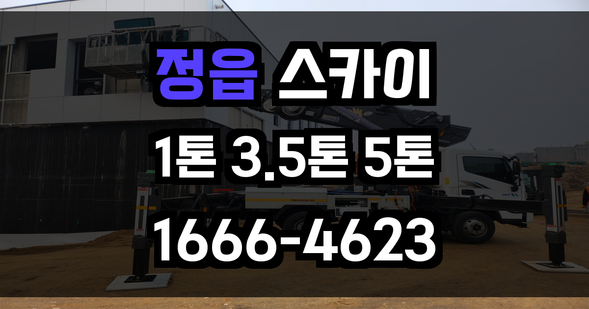 정읍 스카이차