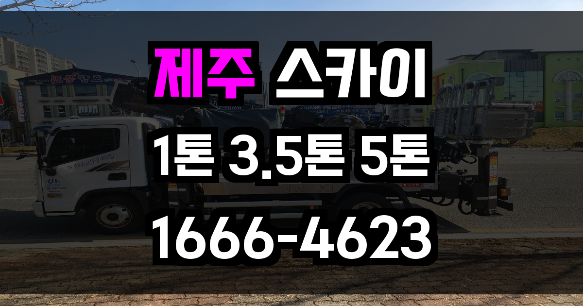 제주 스카이차