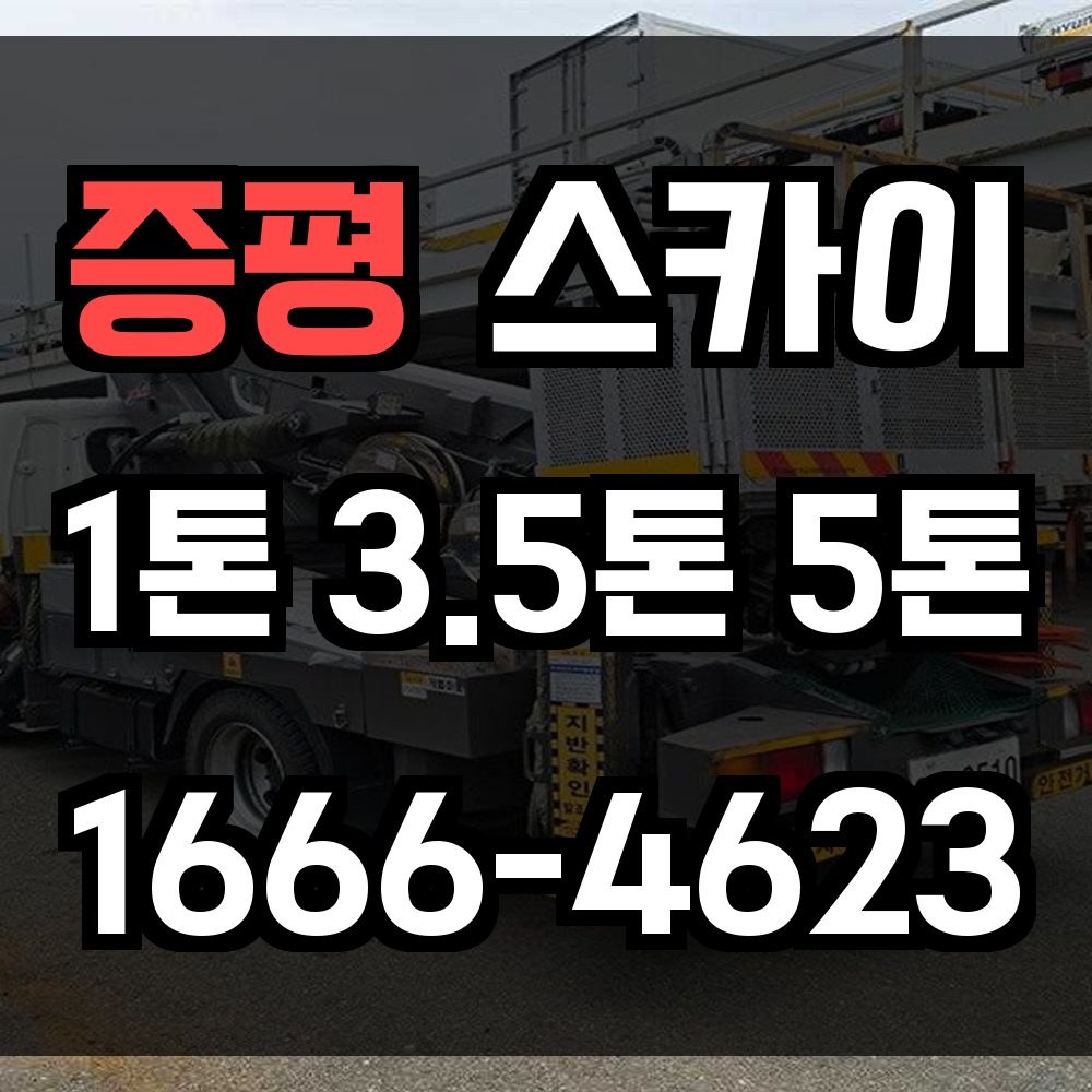 증평 스카이차