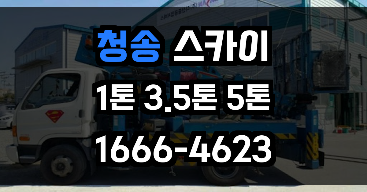 청송 스카이차