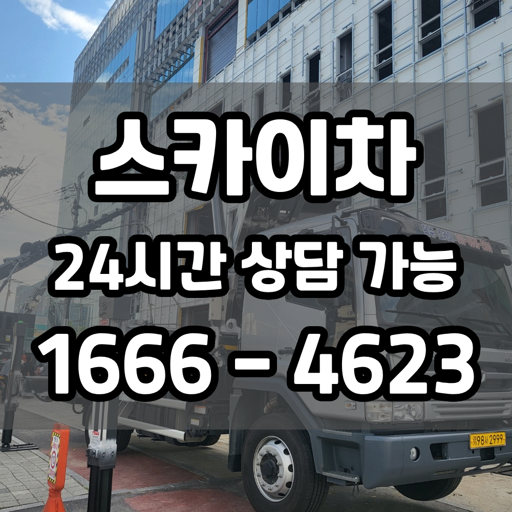 신속안심 스카이차