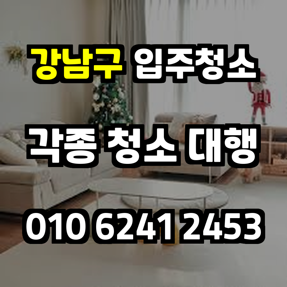 강남구입주청소