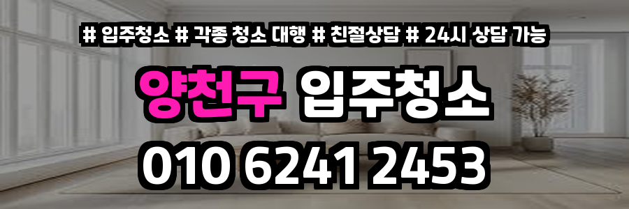 양천구입주청소