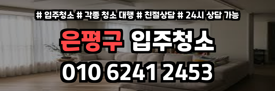 은평구입주청소