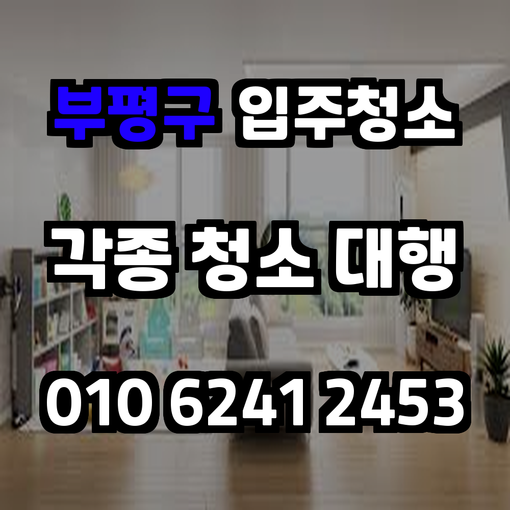 부평구입주청소