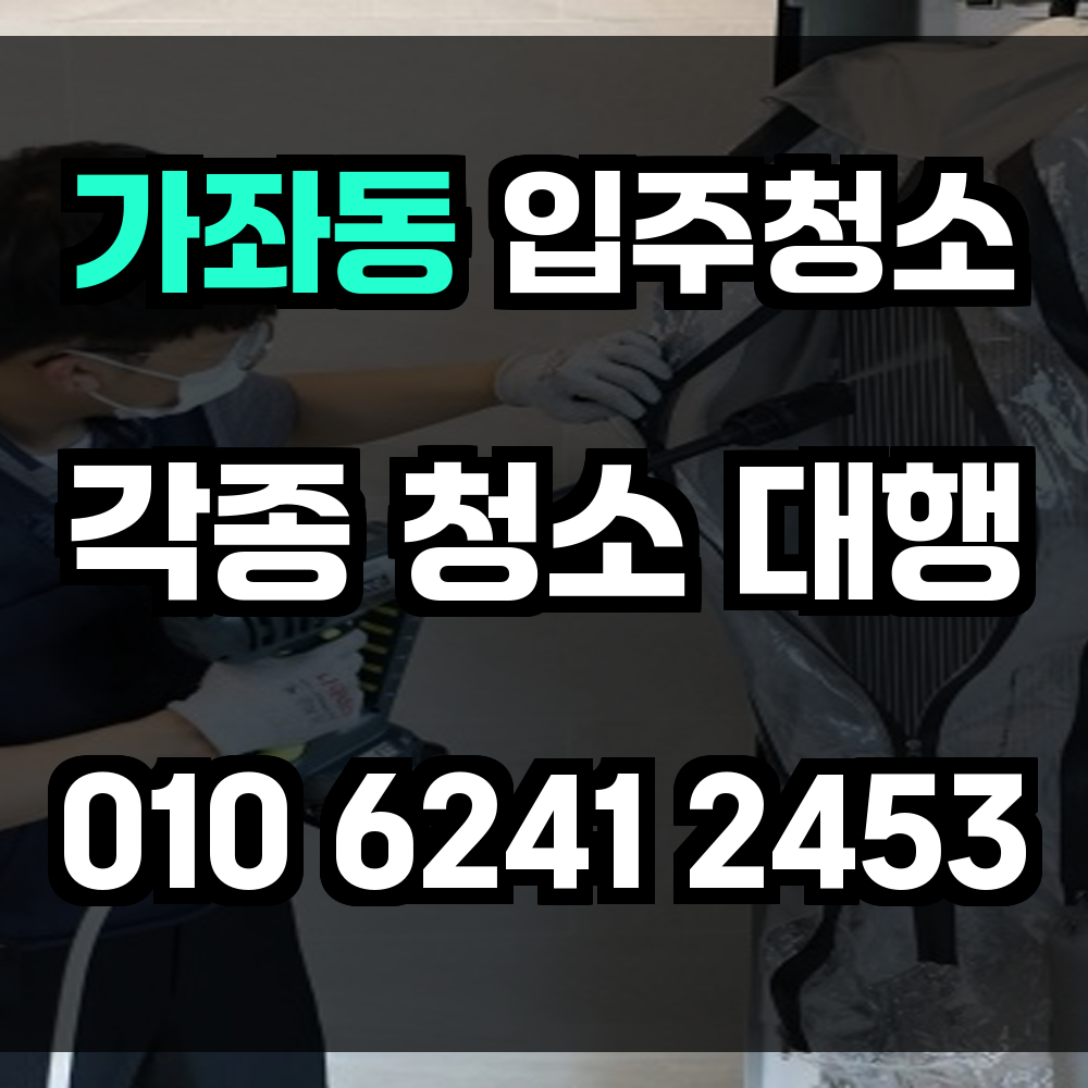 가좌동 입주청소