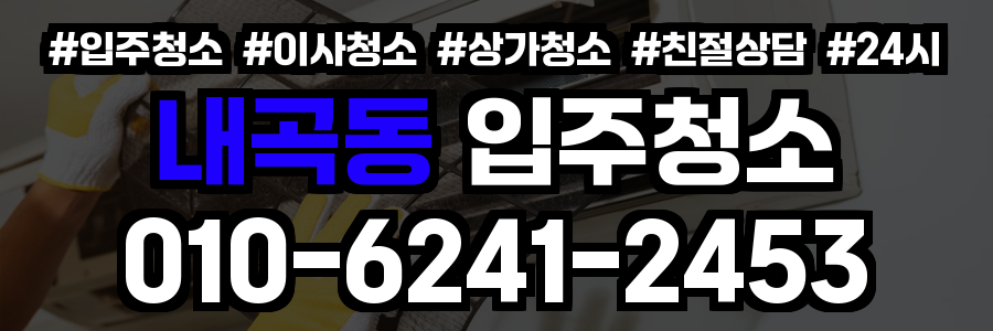 내곡동 입주청소